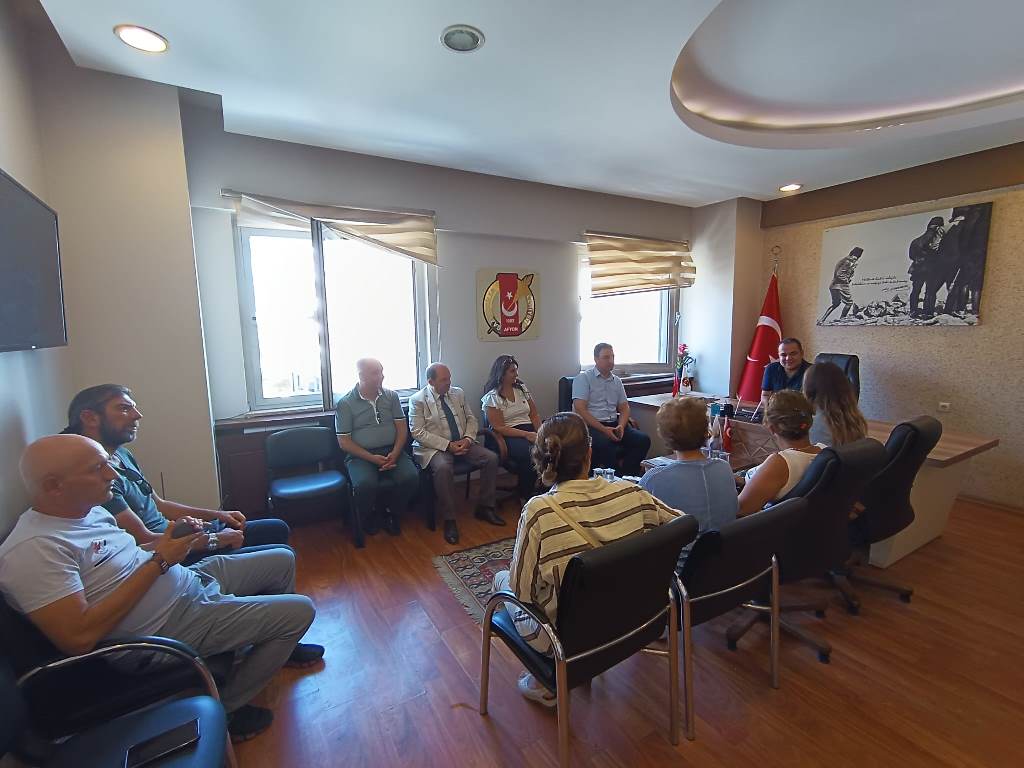 CHP HEYETİ AGC'Yİ ZİYARET ETTİ