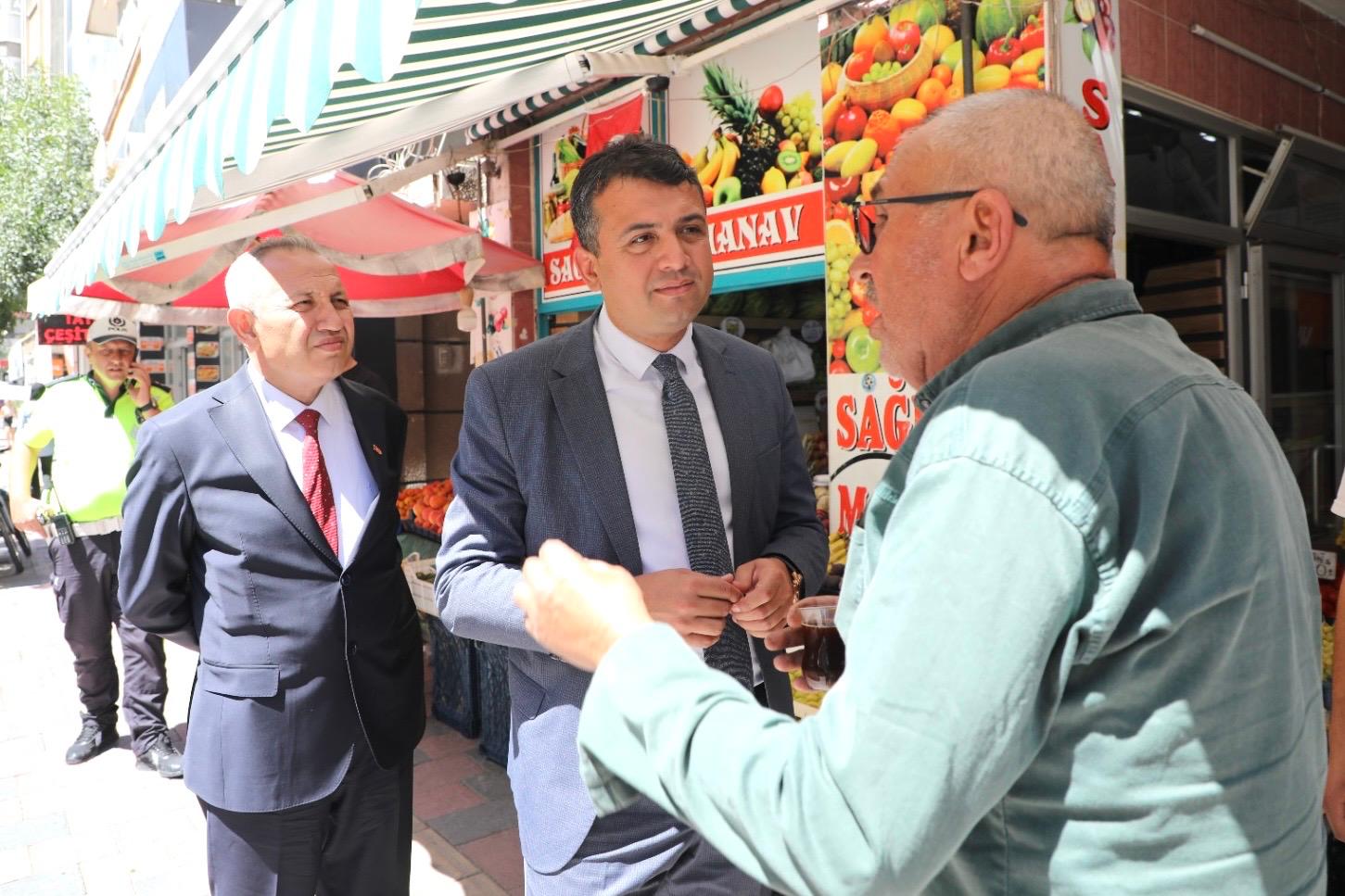 VALİ YARDIMCISI MEHMET KEKLİK AMBARYOLU'NDA İNCELEMELERDE BULUNDU