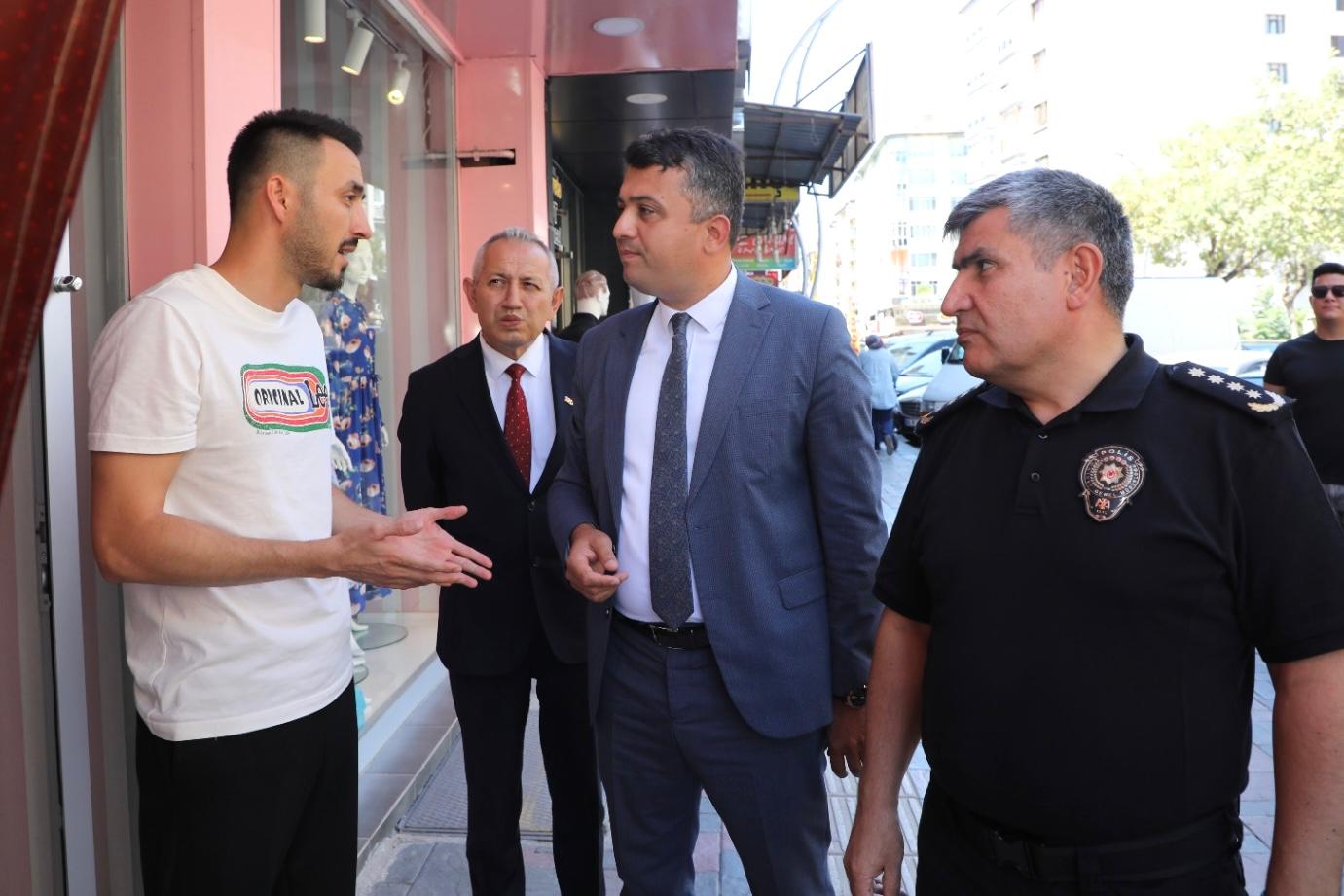 VALİ YARDIMCISI MEHMET KEKLİK AMBARYOLU'NDA İNCELEMELERDE BULUNDU