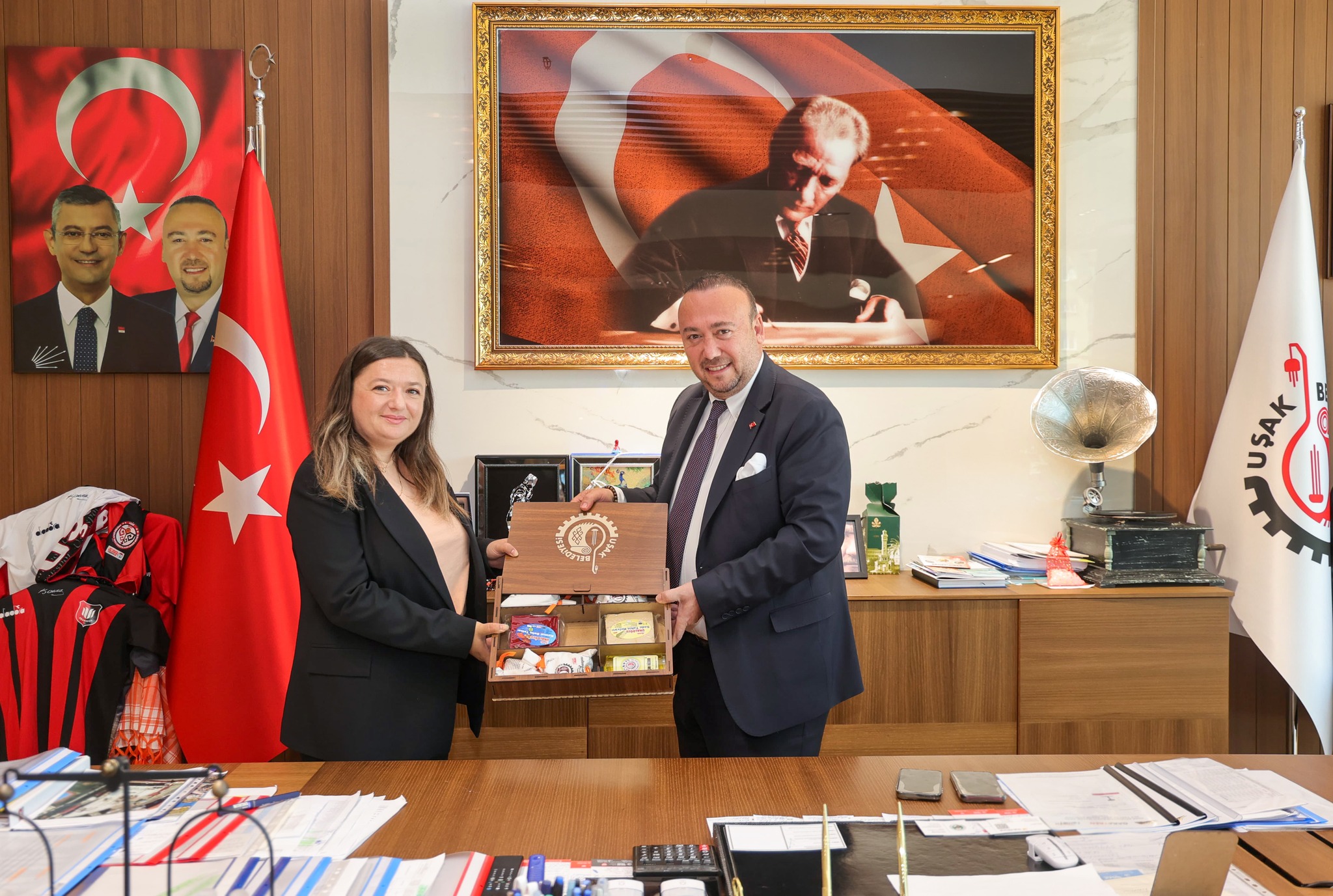 Başkan Uğurlu’dan Başkan Yalım’a Ziyaret