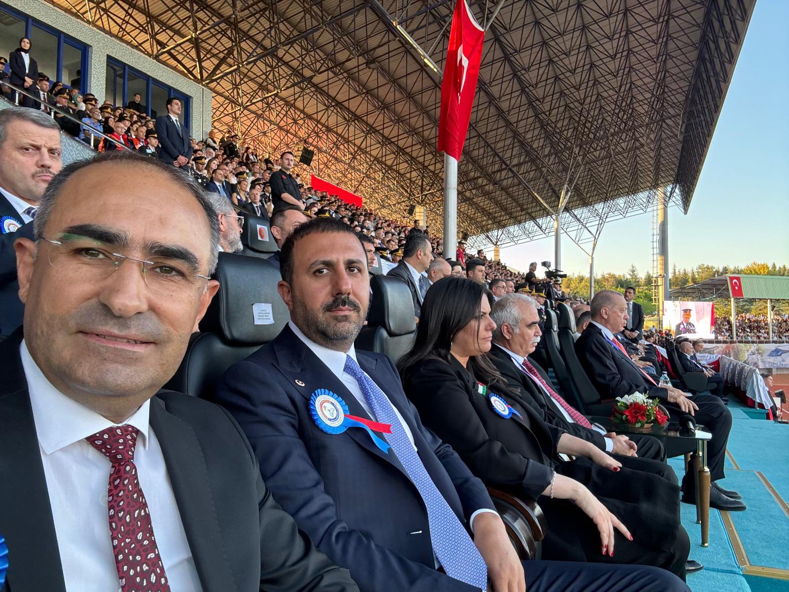 ARSLAN, JANDARMA VE SAHİL GÜVENLİK AKADEMİSİ MEZUNİYET TÖRENİNE KATILDI