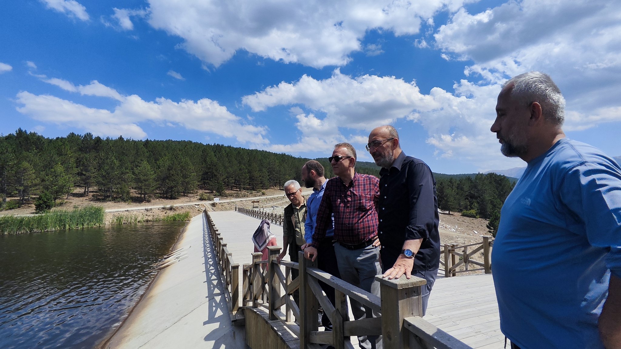 Komşu İlin Milletvekilleri Akdağ Tabiat Parkına Hayran Kaldı