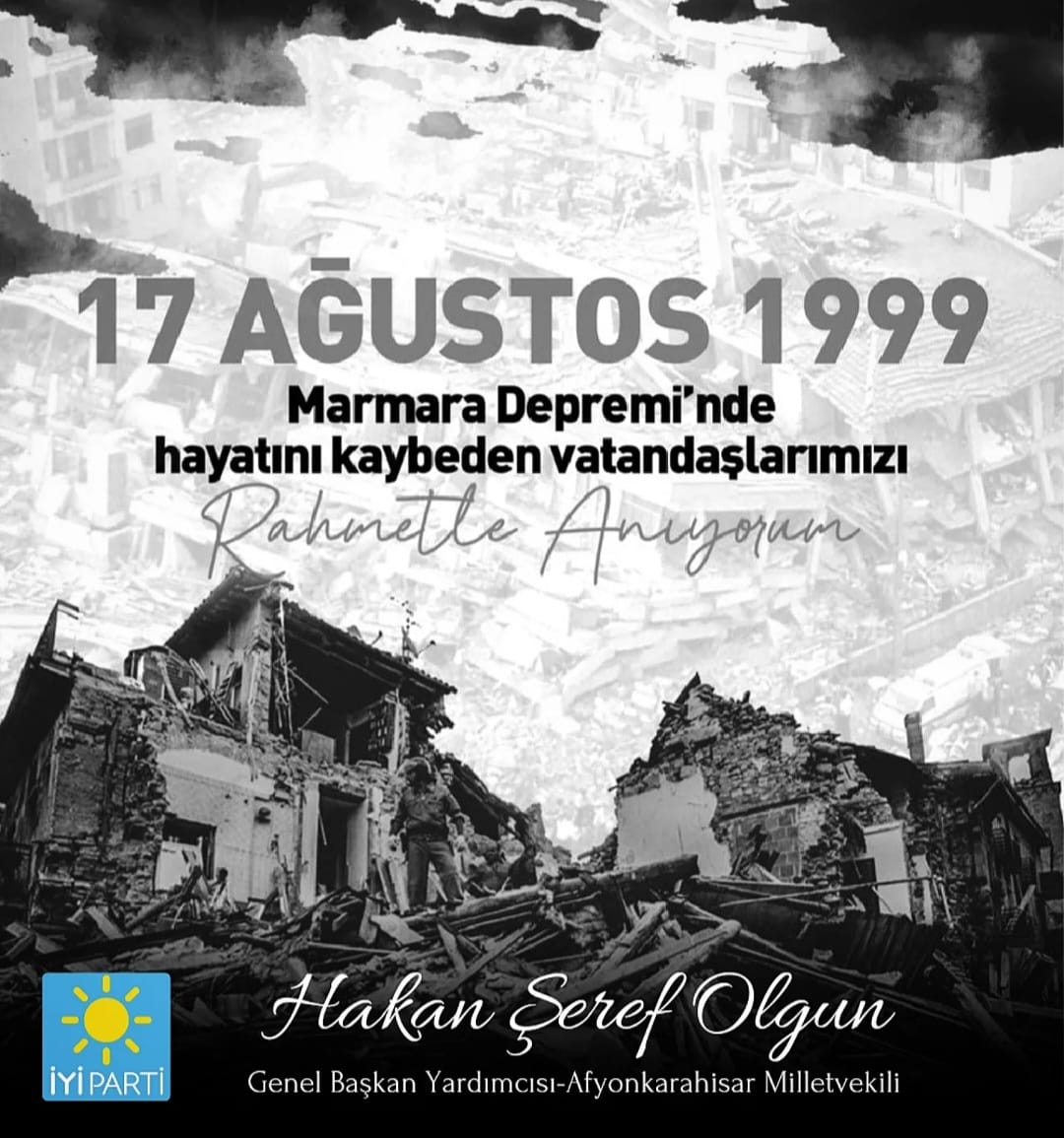 Milletvekili Olgun: "17 Ağustos Depremini Unutmadık"