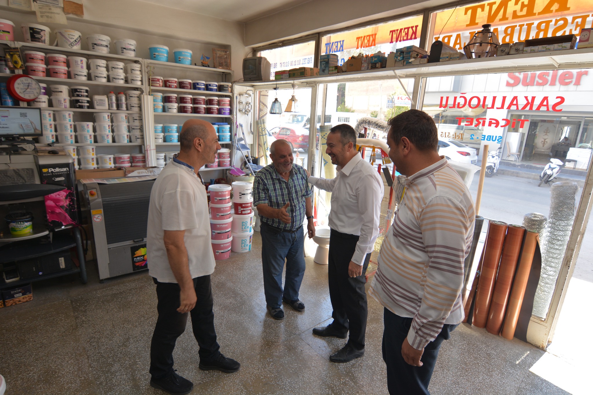 Başkan Öztaş, Esnaf Ziyaretlerine Devam Ediyor