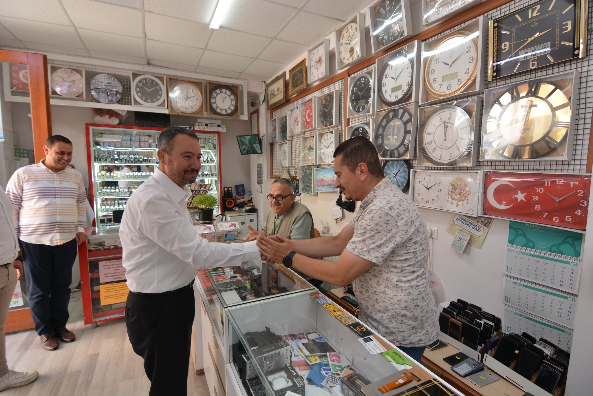 Başkan Öztaş, Esnaf Ziyaretlerine Devam Ediyor