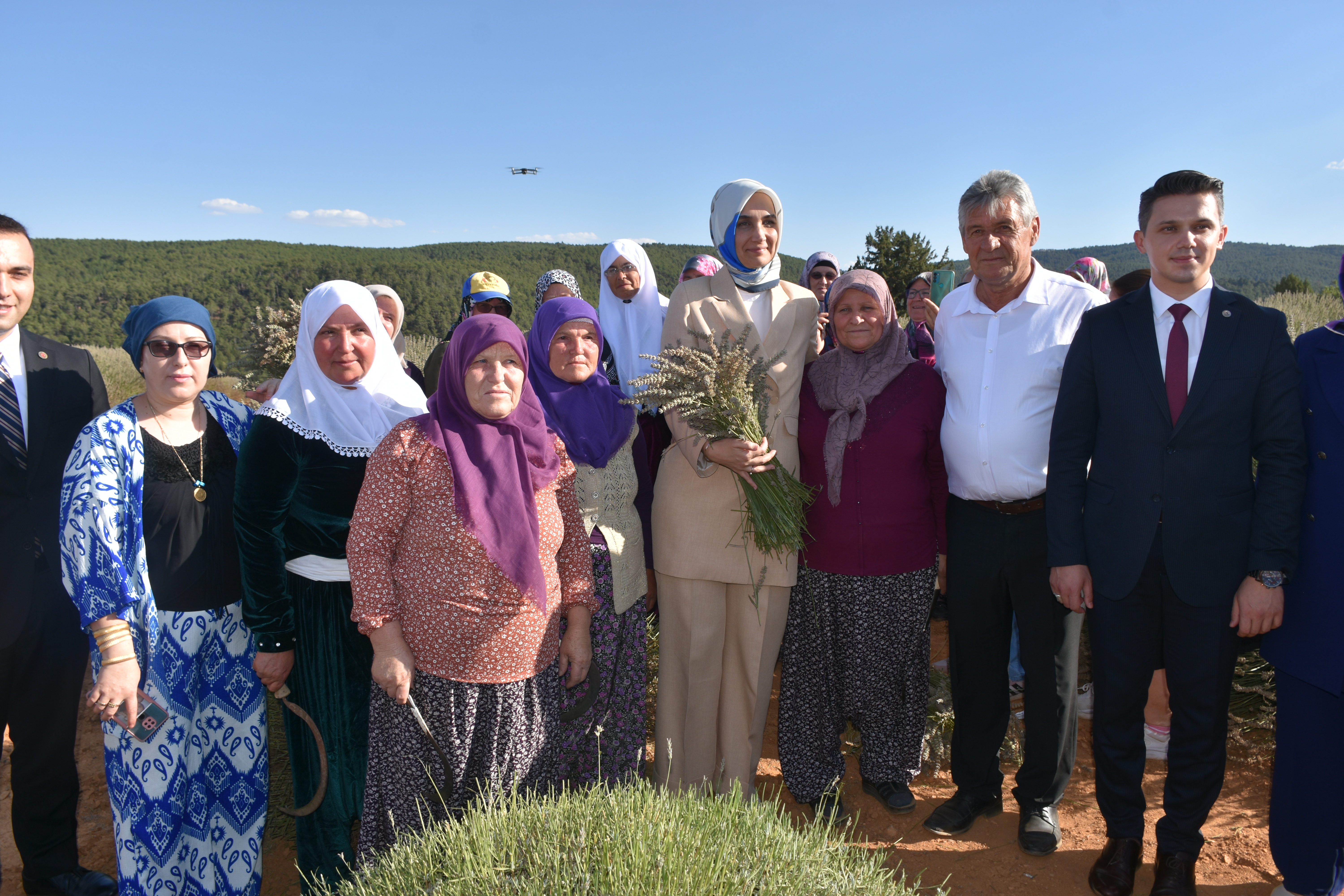 Afyon’da Lavanta Hasadı Başladı