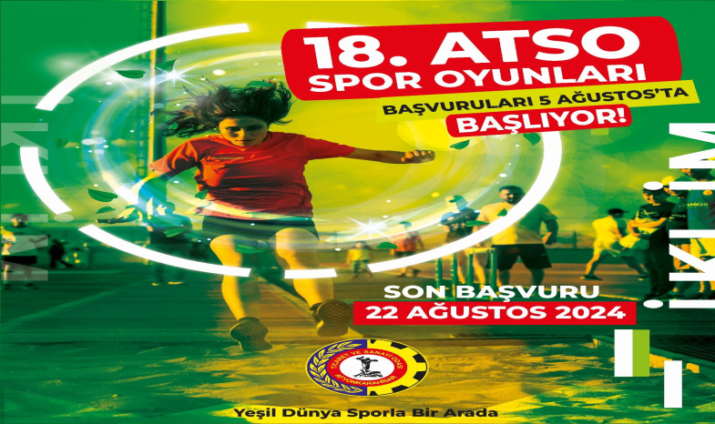 18. ATSO Spor Oyunları Kayıtları Başladı