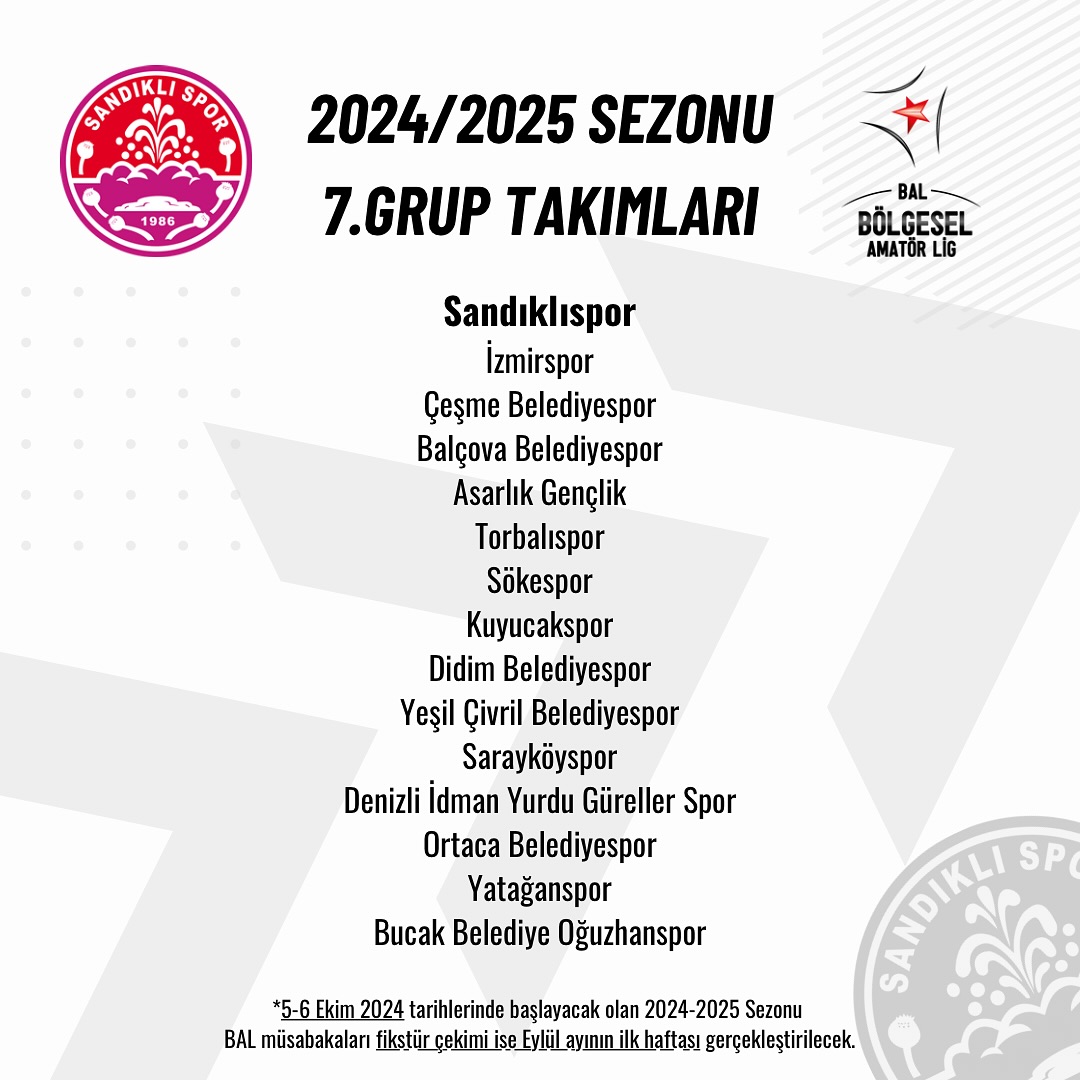 Sandıklıspor’un Rakipleri Belli Oldu!