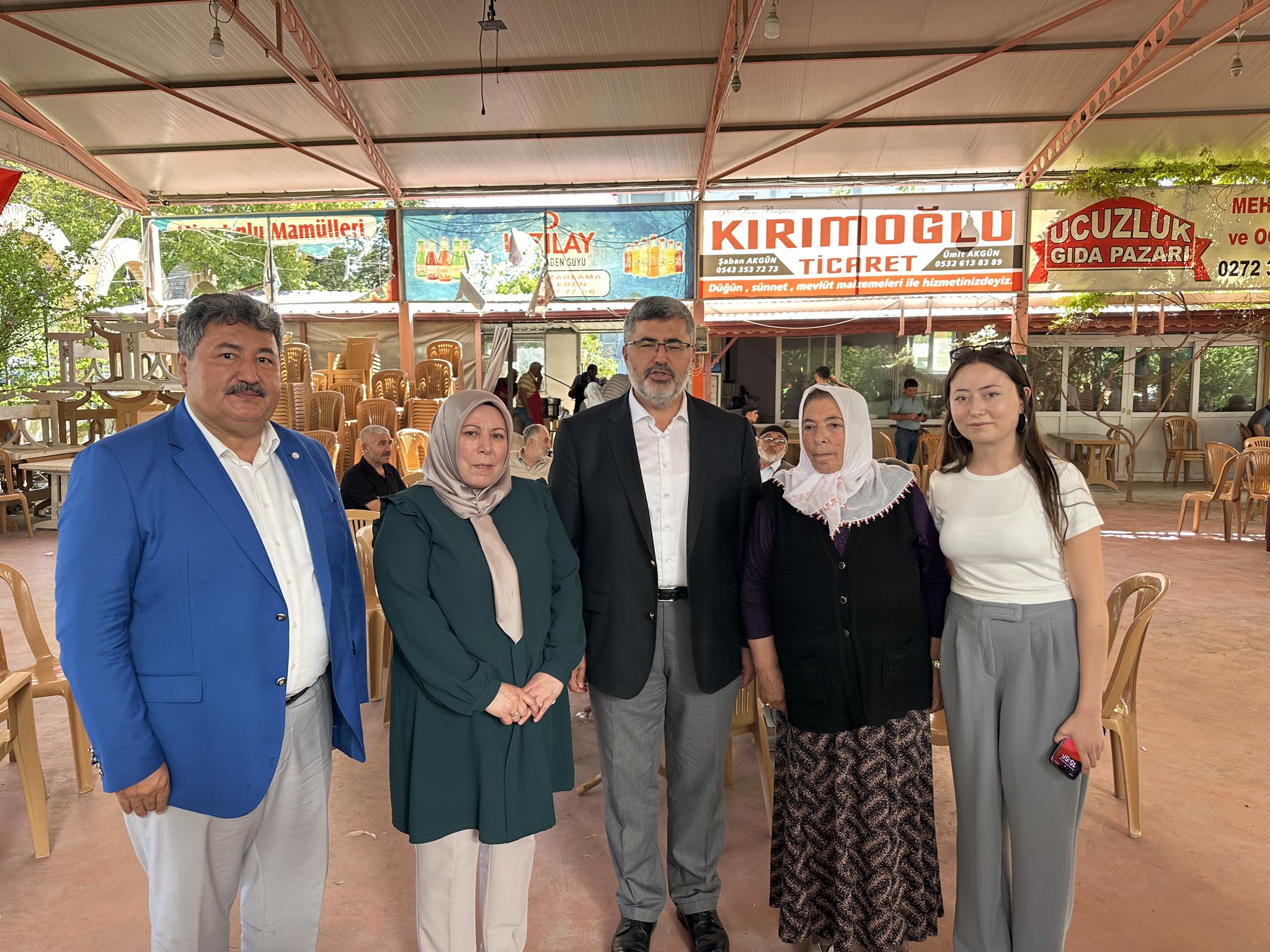 Ali Özkaya, Dinar'da Genç Çiftin Mutluluğuna Ortak Oldu