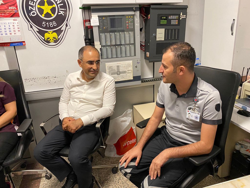 Milletvekili Arslan'dan Sağlık Çalışanlarına Destek Ziyareti