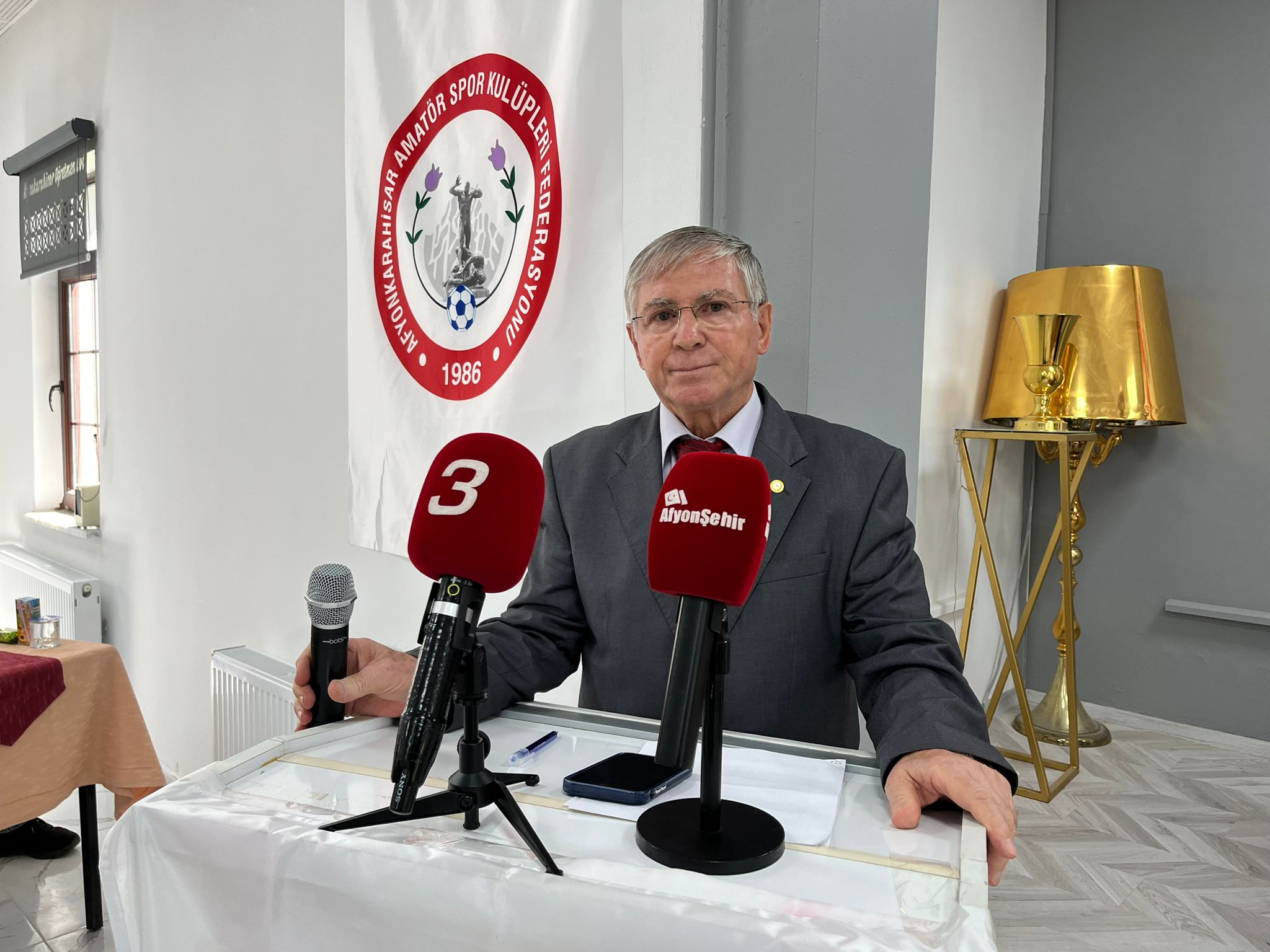 ASKF'DE AKGÜN DÖNEMİ: "AFYON'DA SPORA BÜYÜK DESTEK VERECEĞİZ''