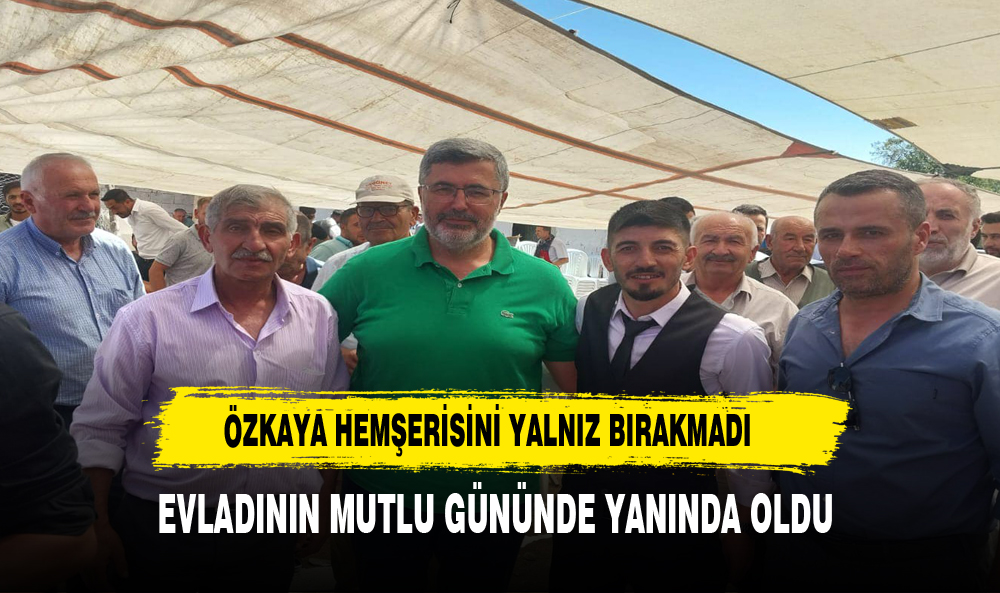 Milletvekili Özkaya, Doğanlı Kasabası'nda Sünnet Merasimine Katıldı
