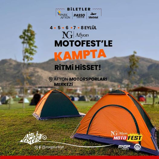 Afyon Motofest, Doğanın Kalbinde Kamp ve Eğlence Fırsatı Sunuyor