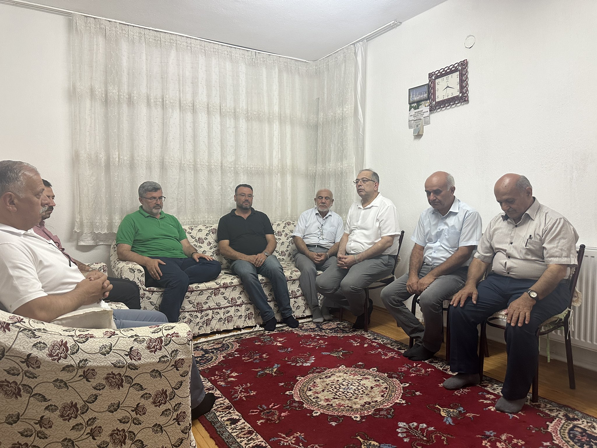 ÖZKAYA'DAN AHMET ÖZAYDIN'A TAZİYE ZİYARETİ