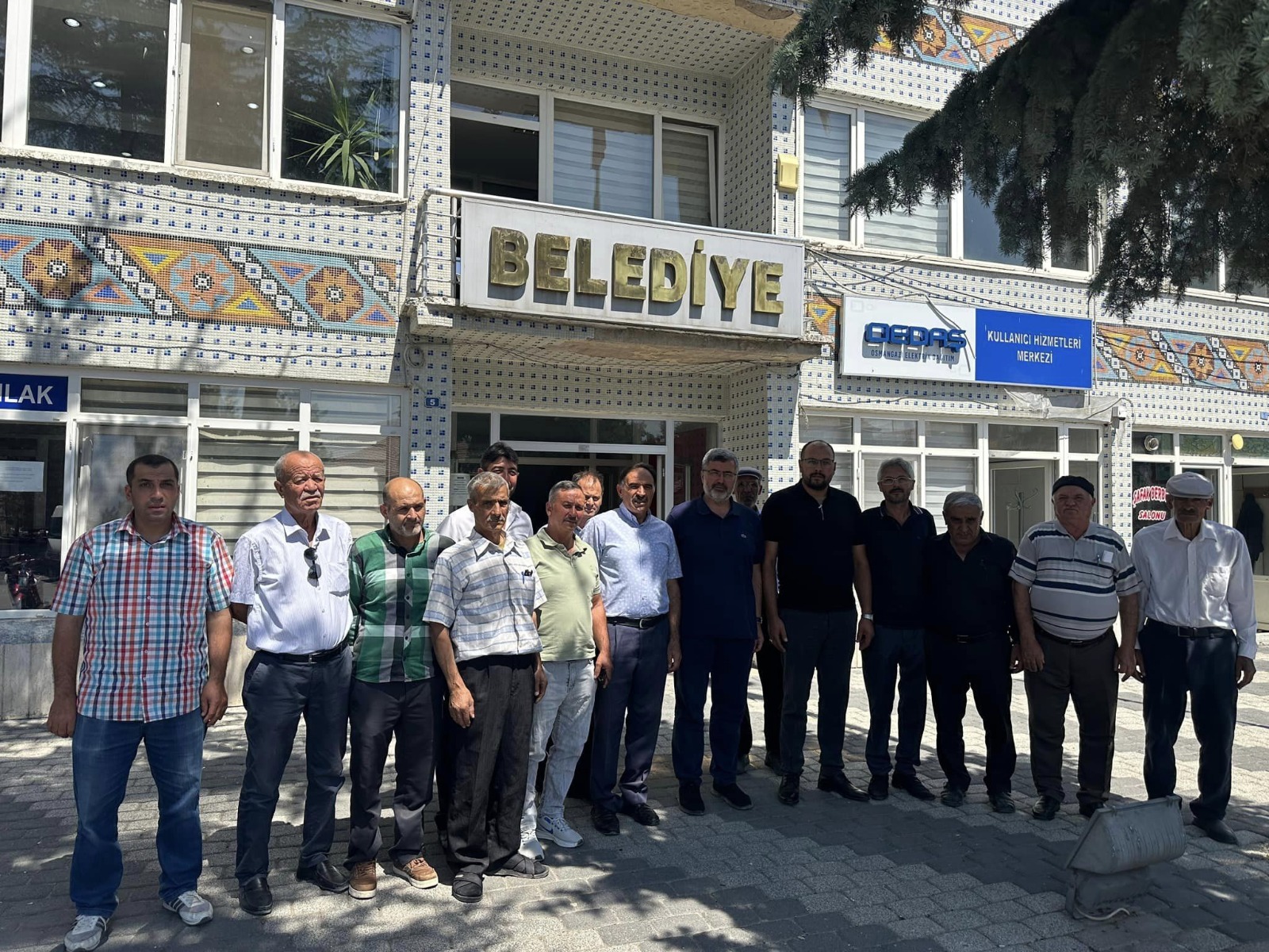 MİLLETVEKİLİ ÖZKAYA BAYAT'I ZİYARET ETTİ