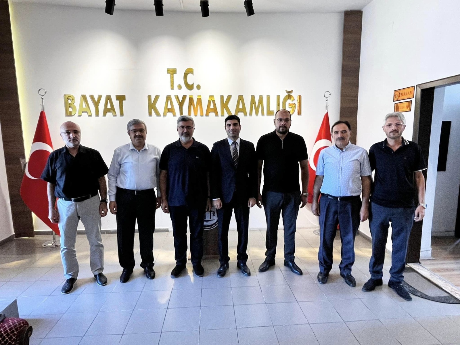 KAYMAKAM ÖZTÜRK'E MİLLETVEKİLLERİNDEN ZİYARET