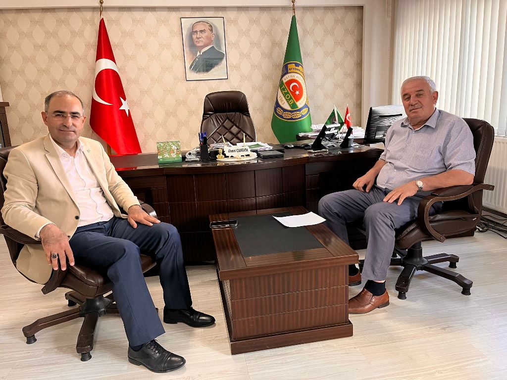 ARSLAN'DAN ZİRAAT ODASINA ZİYARET