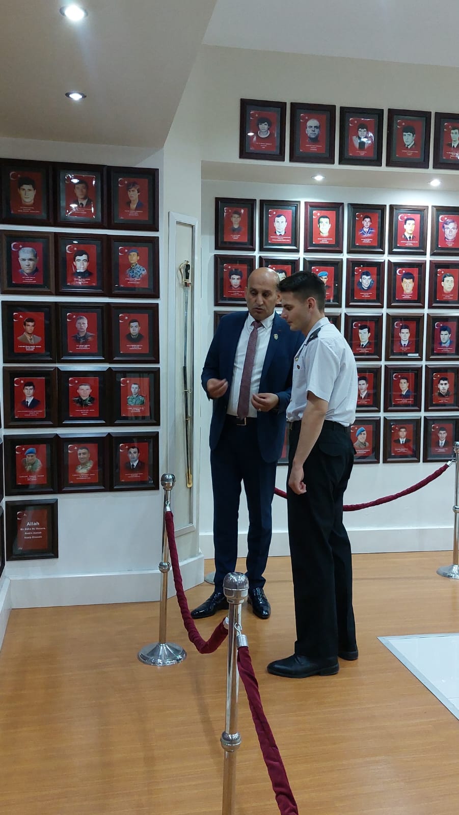 Şube Müdürü J.Tğm  Topal’dan  Şehitler Derneği’ne Destek Ziyareti