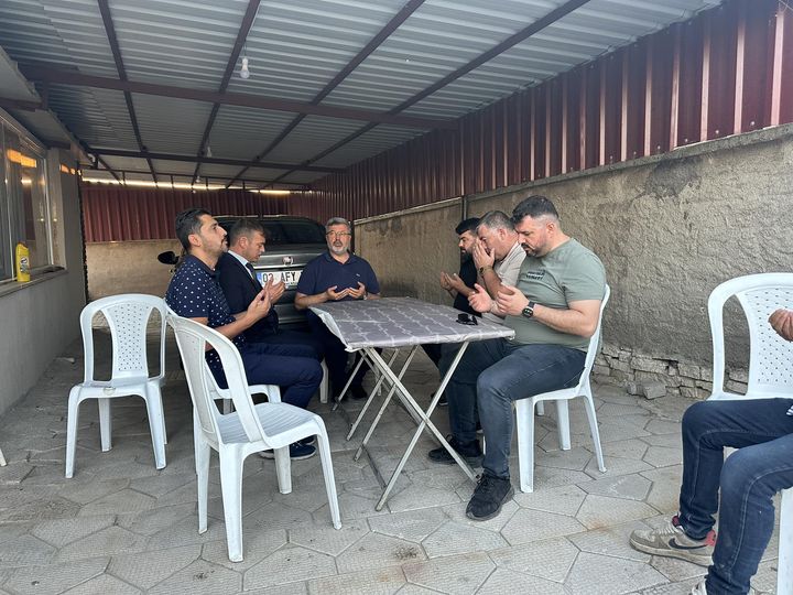 Milletvekili  Özkaya, Gebeceler İlçesinde Taziye Ziyaretinde Bulundu