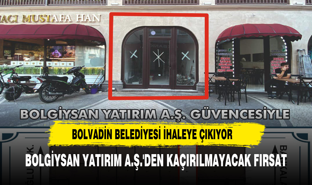 Bolvadin Belediyesi'nden İhale Fırsatı: Çarşı Merkezinde 2 Dükkân Satışta