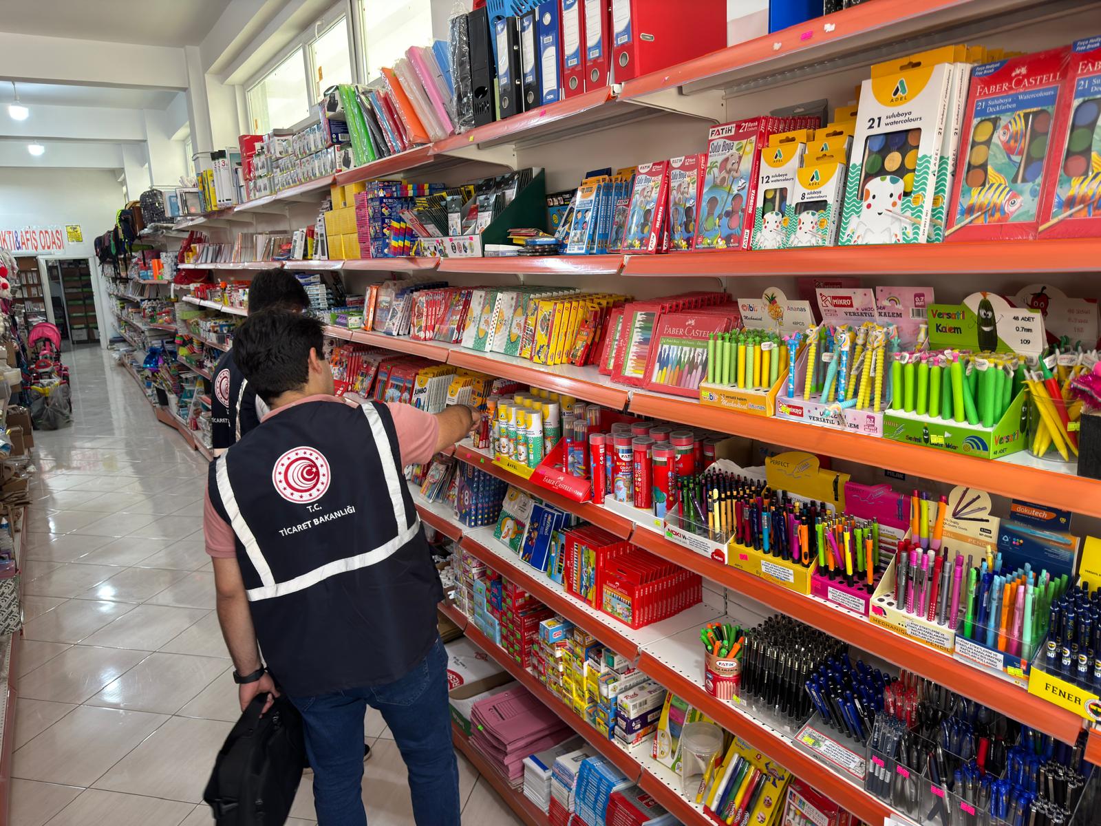 Afyonkarahisar’da Kırtasiye Denetimleri Sürüyor