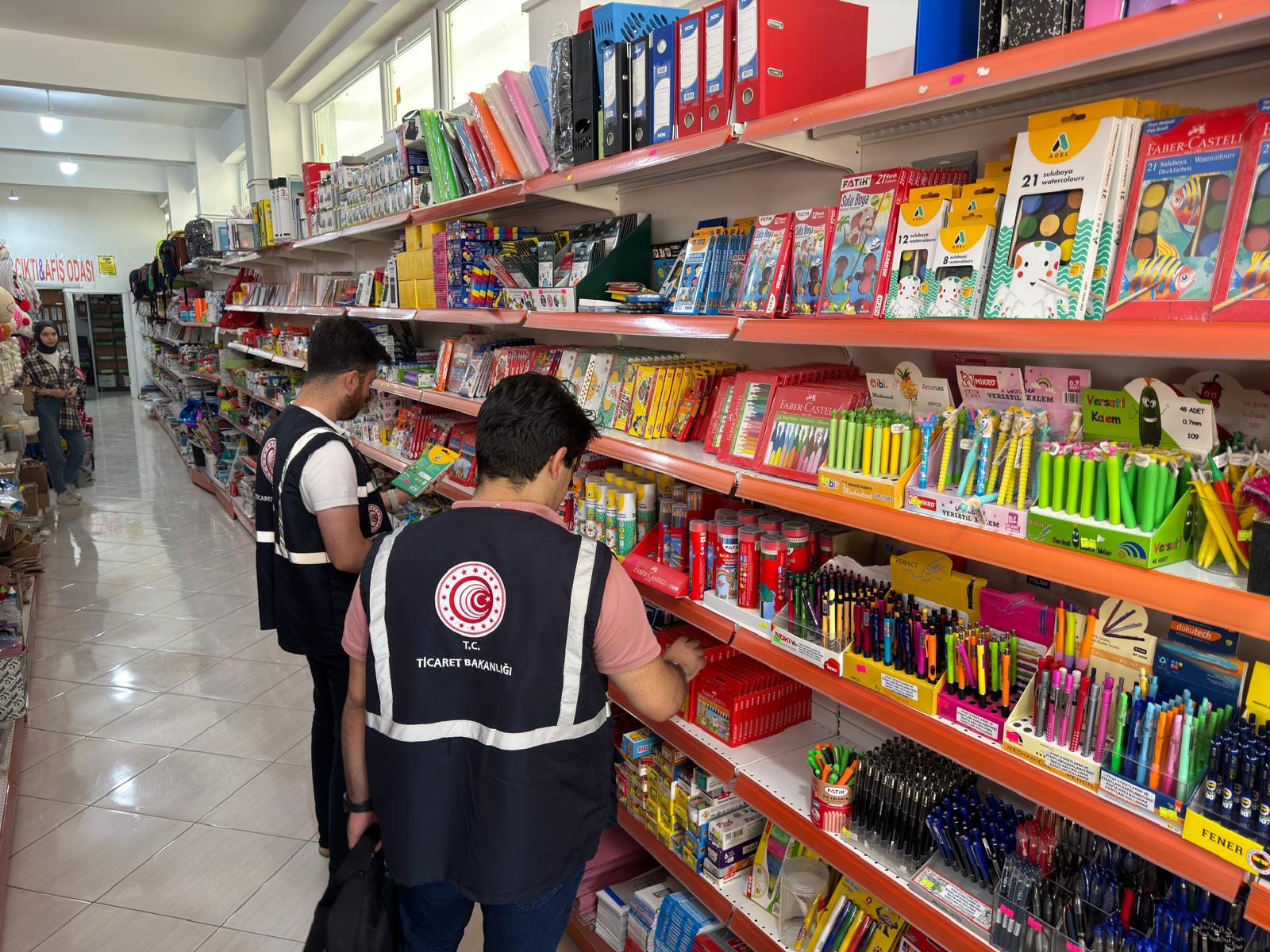 Afyonkarahisar’da Kırtasiye Denetimleri Sürüyor