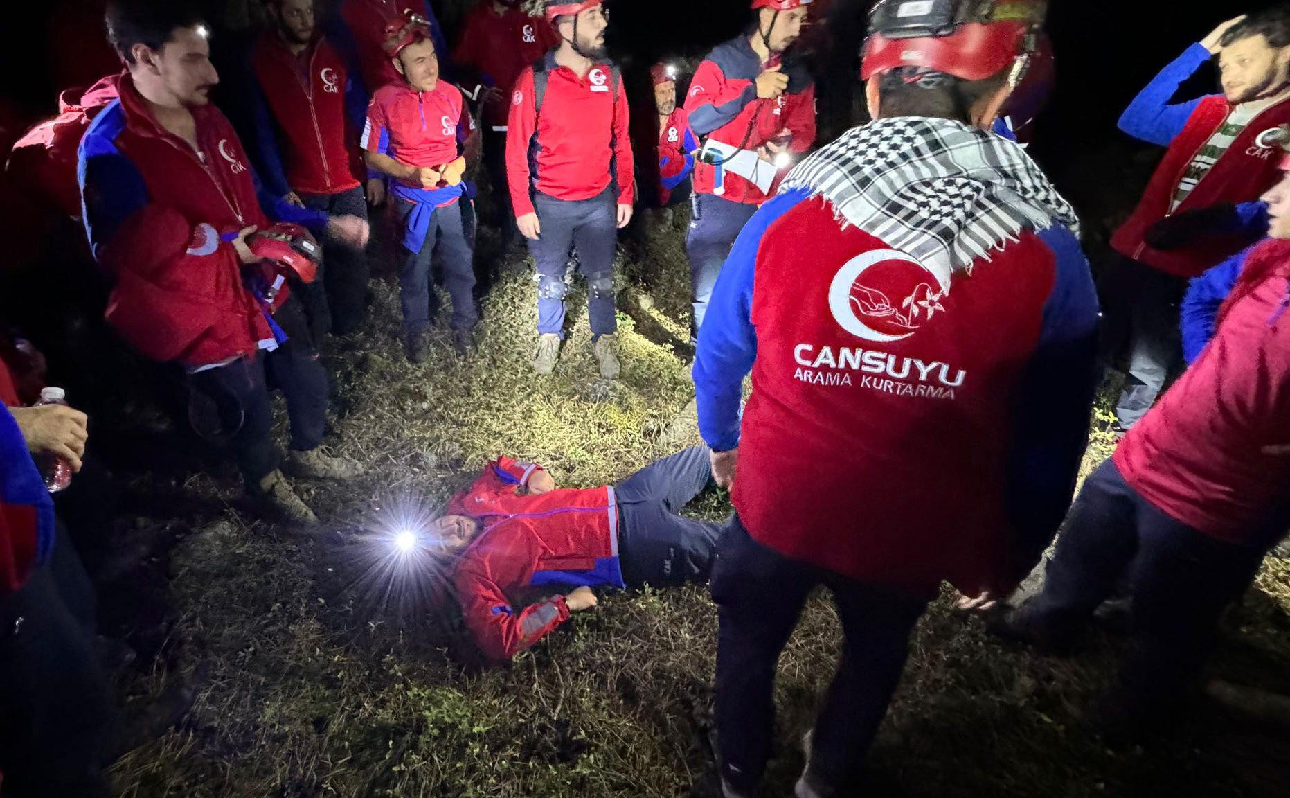 Cansuyu Afyon Ekibi Tatbikatta Yer Aldı