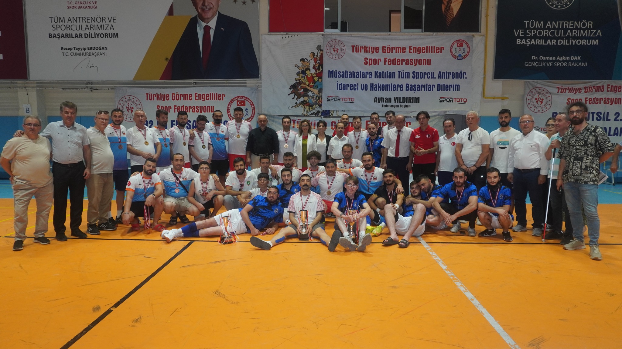 Afyonkarahisar’da Görme Engelli Sporcuların Coşkusu
