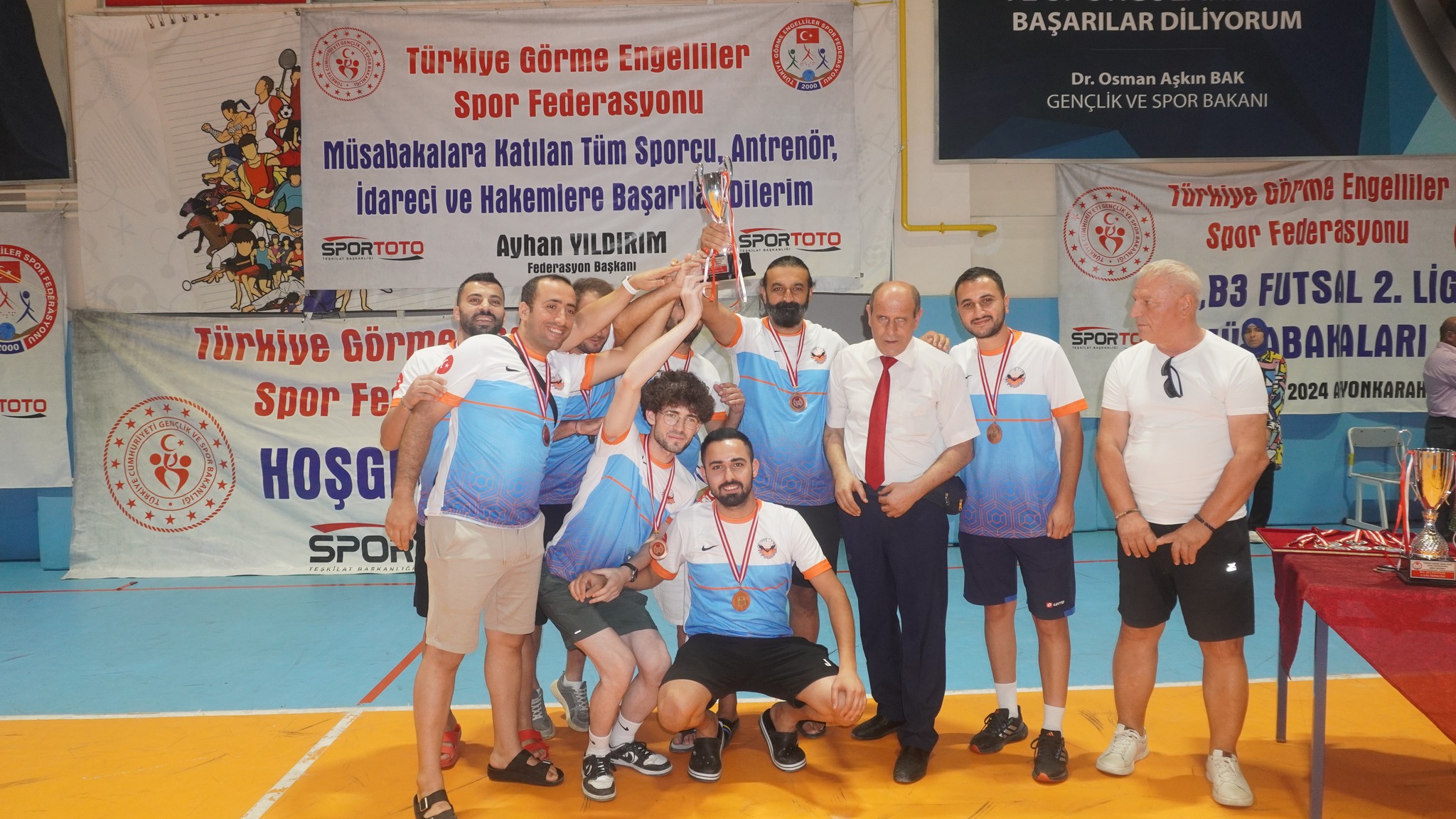 Afyonkarahisar’da Görme Engelli Sporcuların Coşkusu