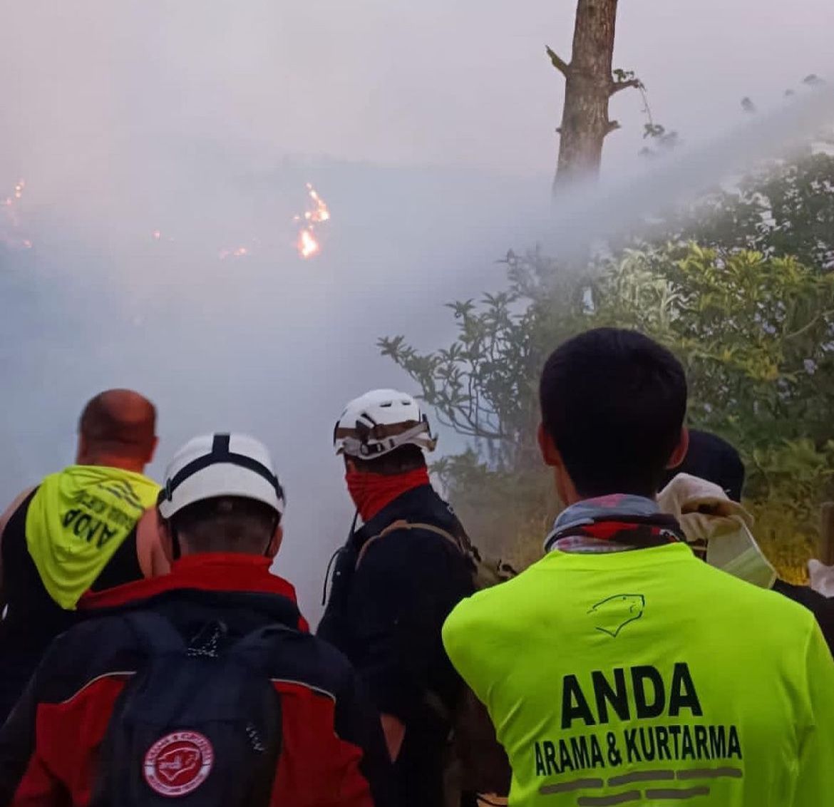 ANDA’dan Kırka’daki Orman Yangınına Gönüllü İlk Müdahale