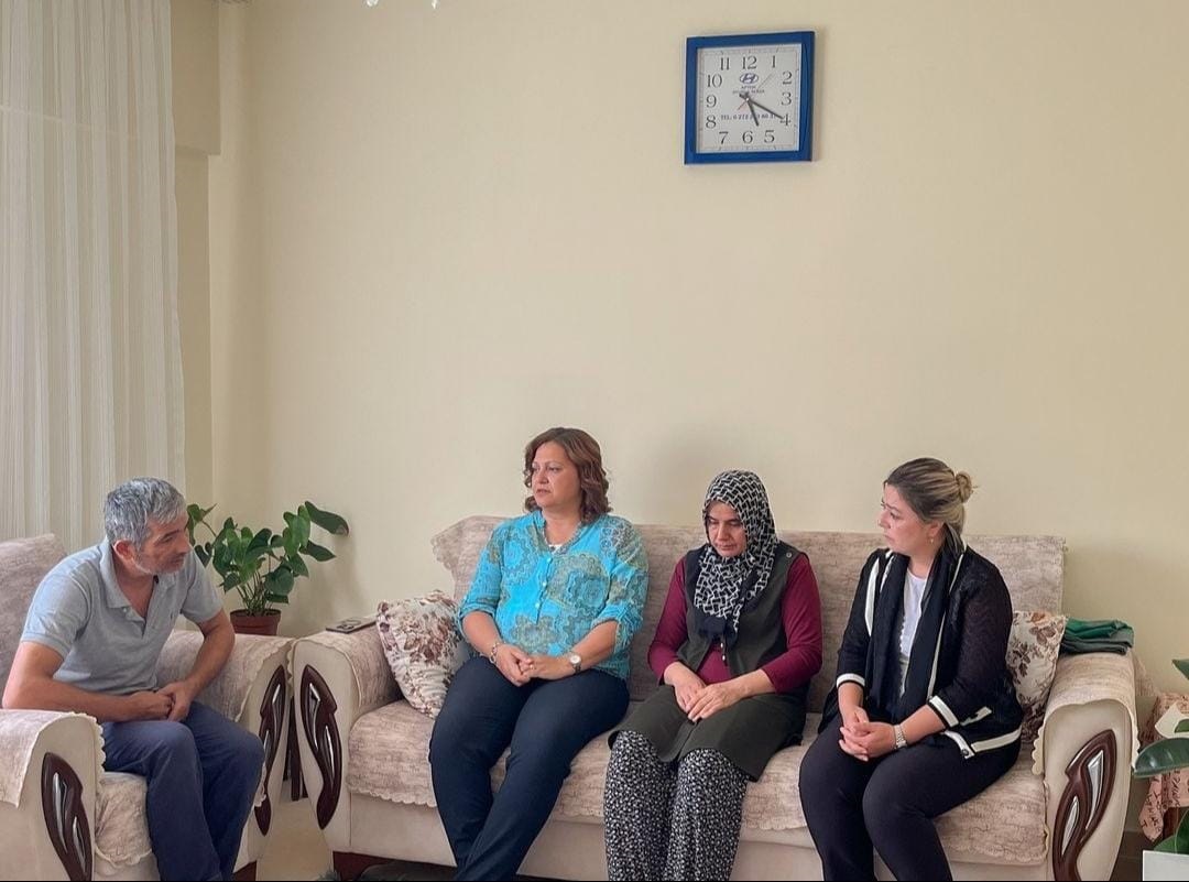 Başkan Köksal'dan Acılı Aileye Ziyaret
