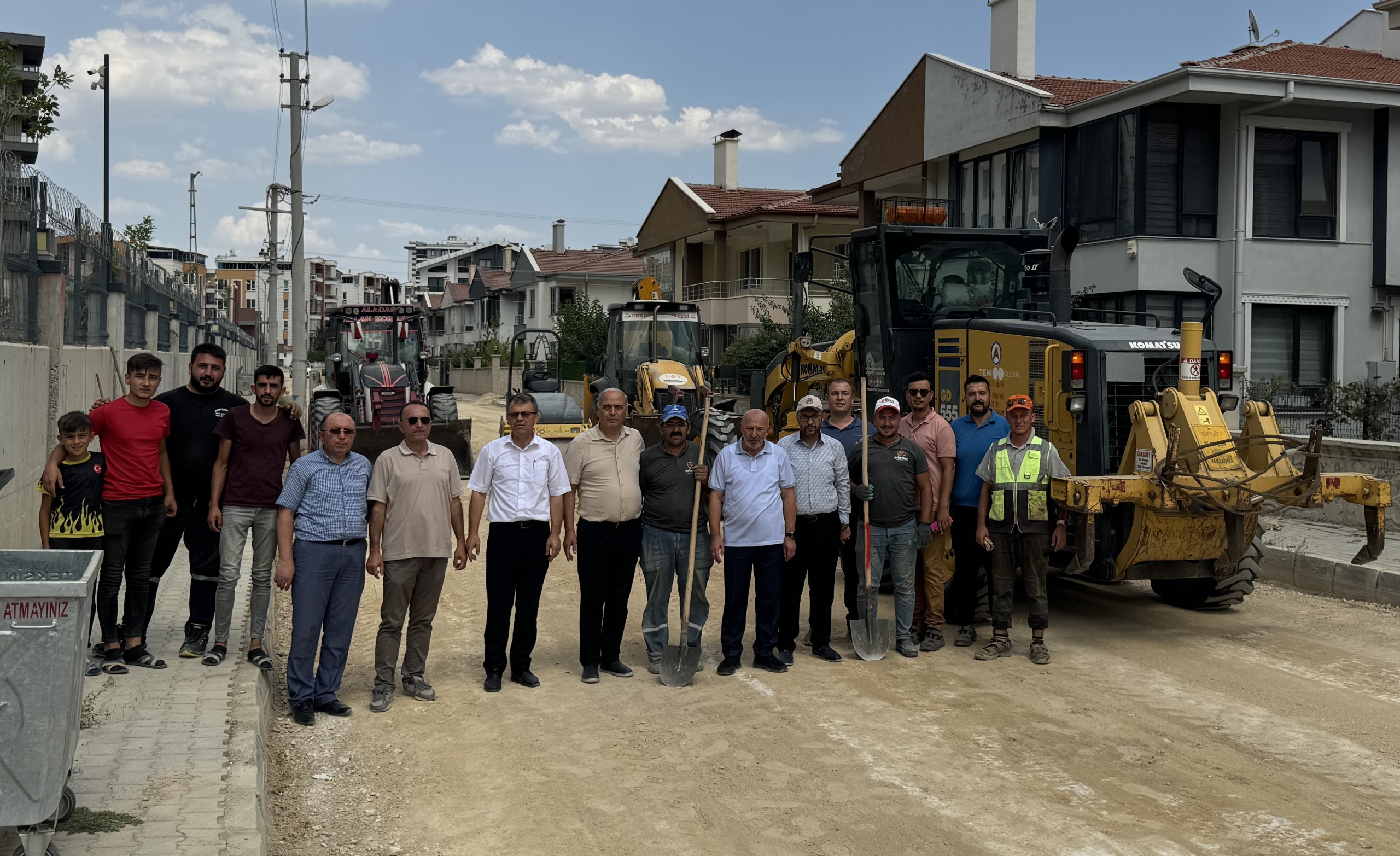 Erkmen Belediyesi Asfalt Çalışmalarına Başladı