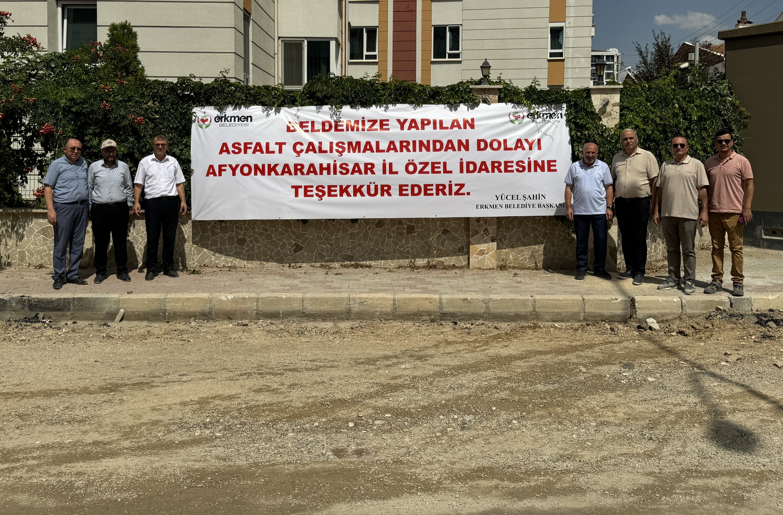Erkmen Belediyesi Asfalt Çalışmalarına Başladı