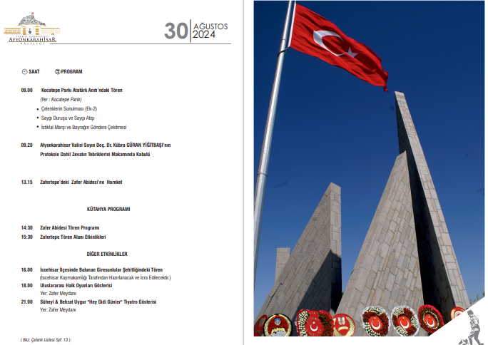 Büyük Taarruz 'un 102. Yılı Dolu Dolu Kutlanacak