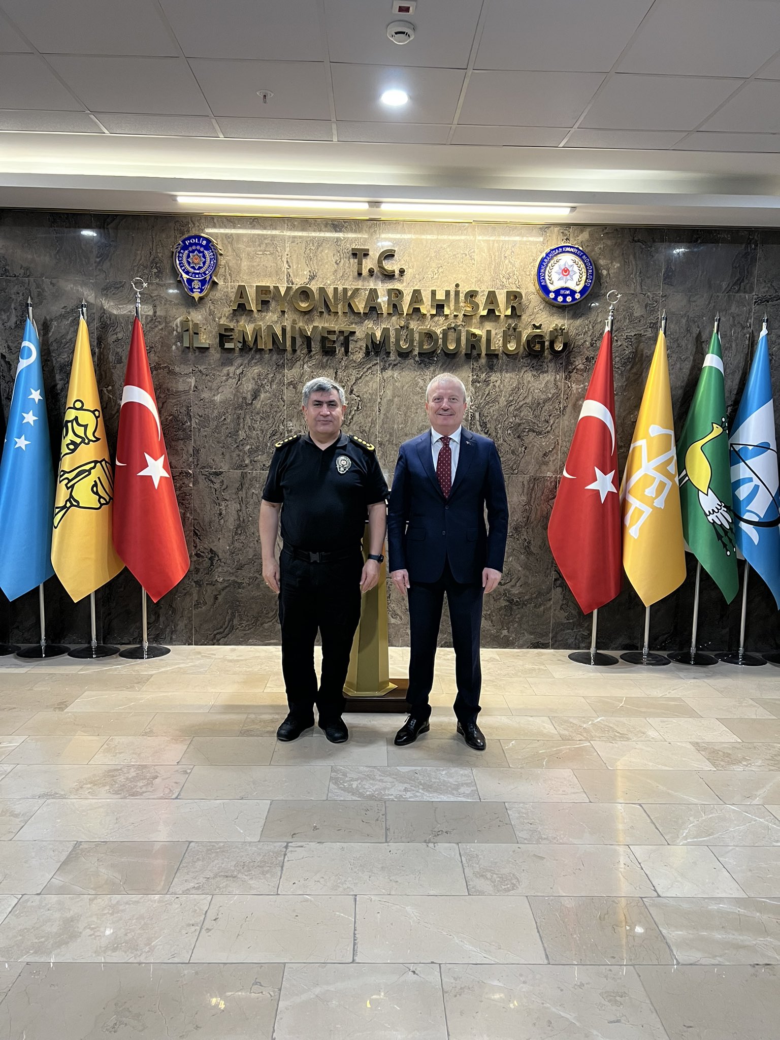 Koçak'tan Müdür Ay'a Ziyaret ''Asayiş Berkemal Ama Onların Sayesinde''