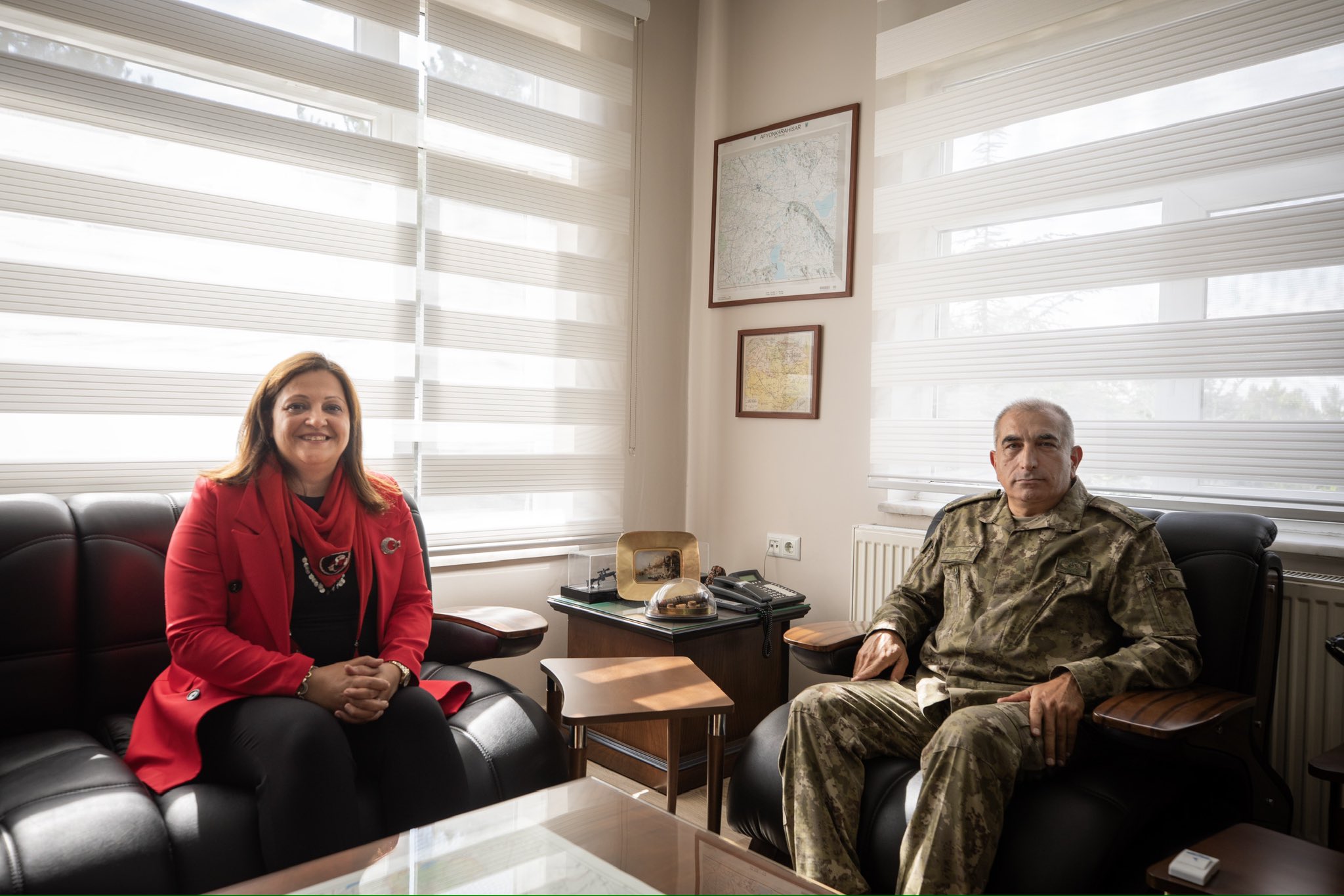 BAŞKAN KÖKSAL’DAN TUĞGENERAL FATİH DAĞLI’YA ZİYARET