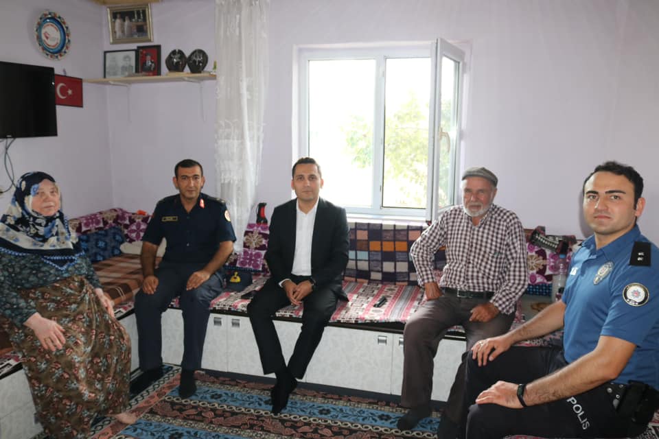 Kaymakam Bildirici'den Gazilere Anlamlı Ziyaret