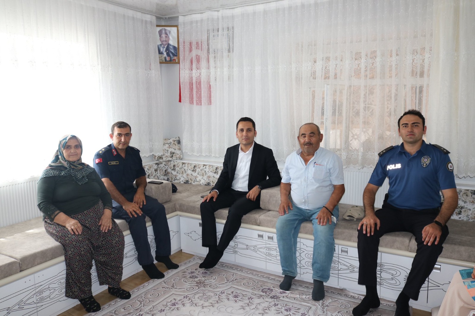 Kaymakam Bildirici'den Gazilere Anlamlı Ziyaret