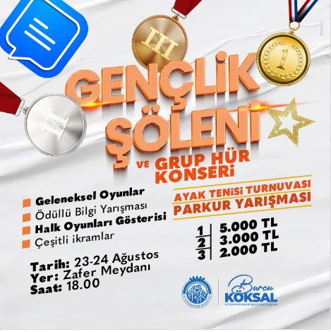 "Afyonkarahisar Belediyesi’nden Zafer Bayramı İçin Büyük Gençlik Şöleni: Ödüllü Yarışmalar ve Geleneksel Eğlenceler"