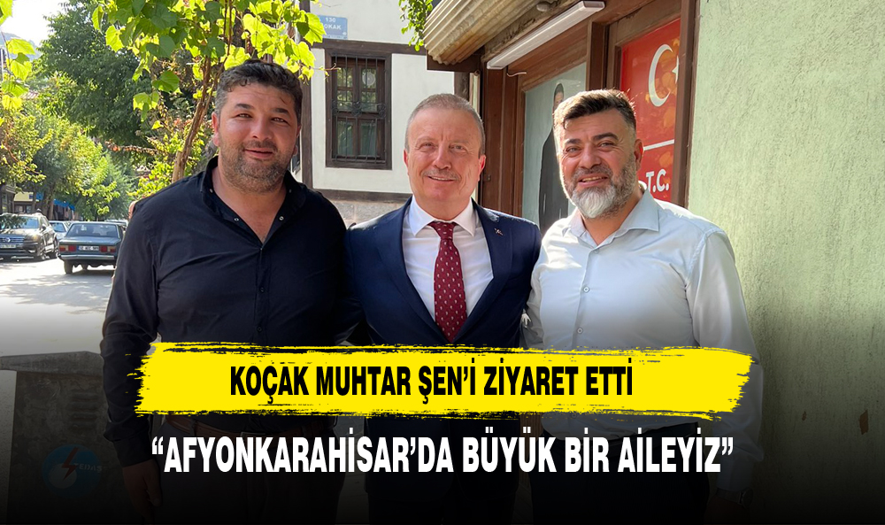 KOÇAK MAHALLE ZİYARETLERİNE DEVAM EDİYOR
