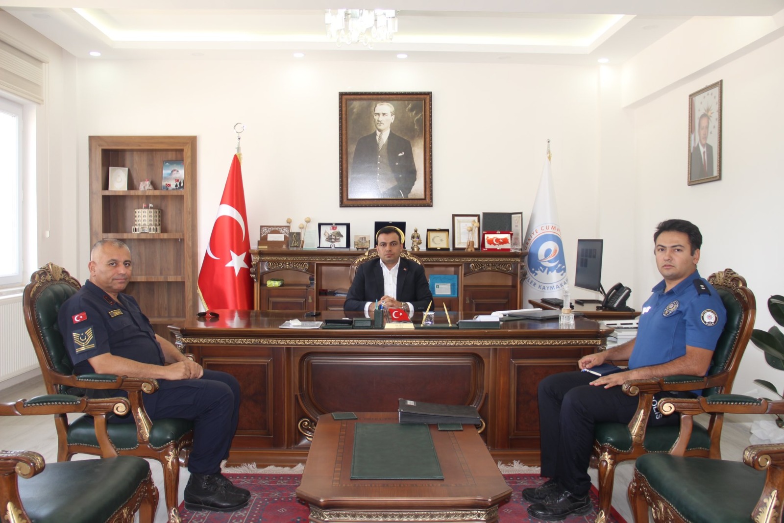 EVCİLER KAYMAKAMI ÖNCÜLÜĞÜNDE ASAYİŞ TOPLANTISI GERÇEKLEŞTİRİLDİ