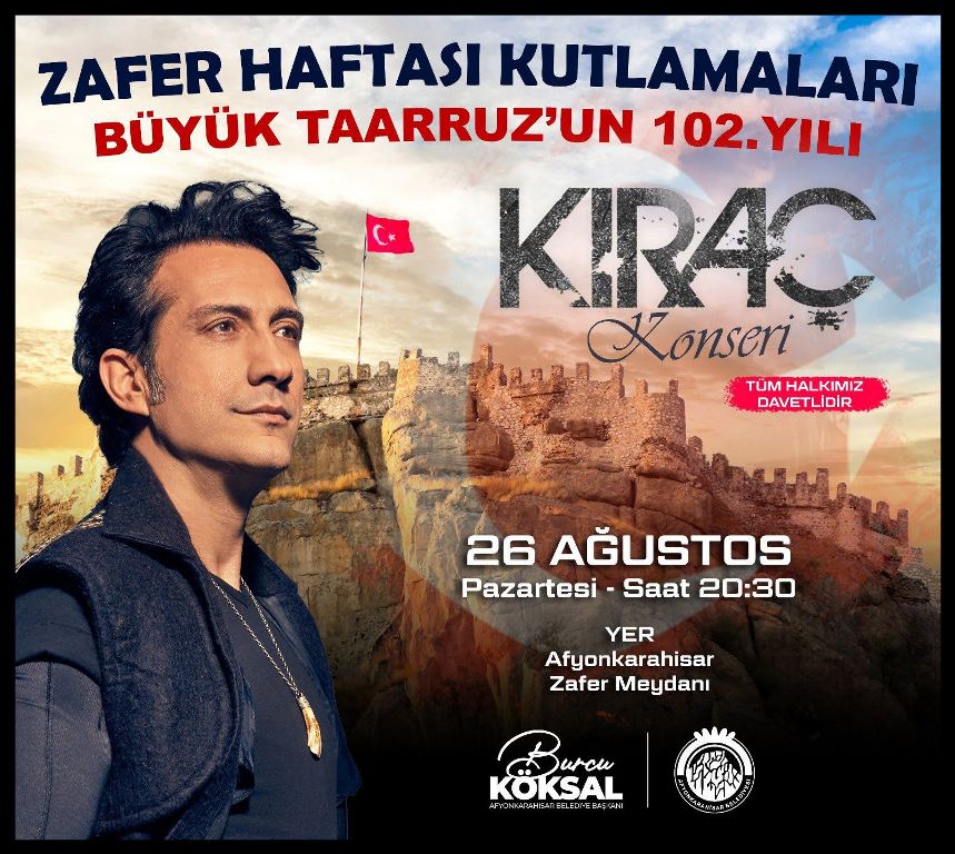 ZAFERİN 102. YILI COŞKUYLA KUTLANACAK