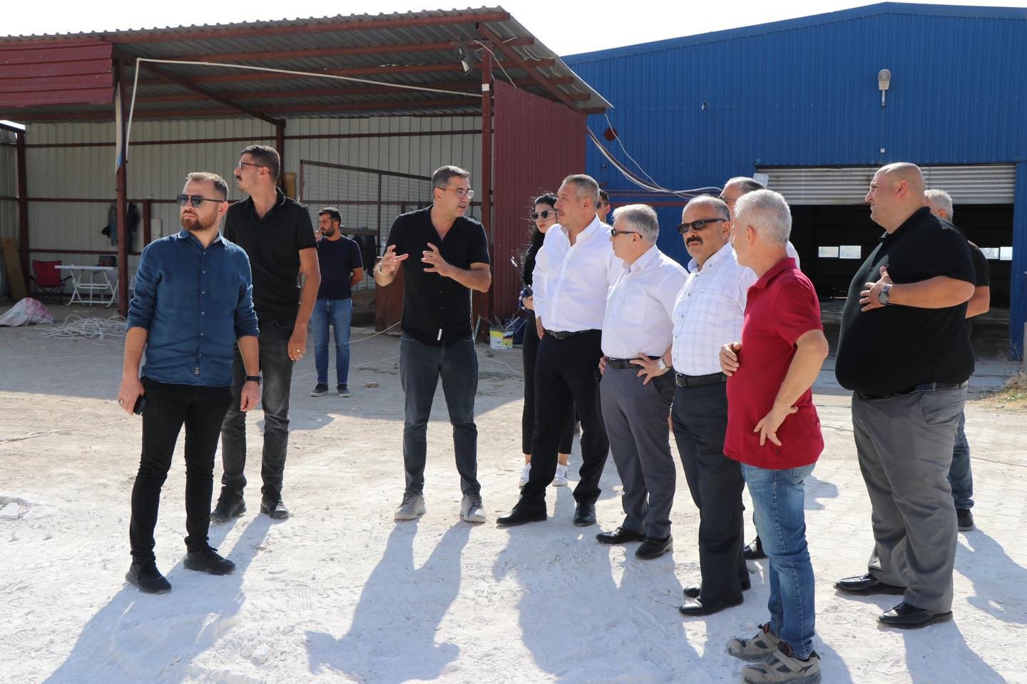 Dinar Belediye Başkanı Veysel Topçu, OSB Ziyaretlerinde Bulundu