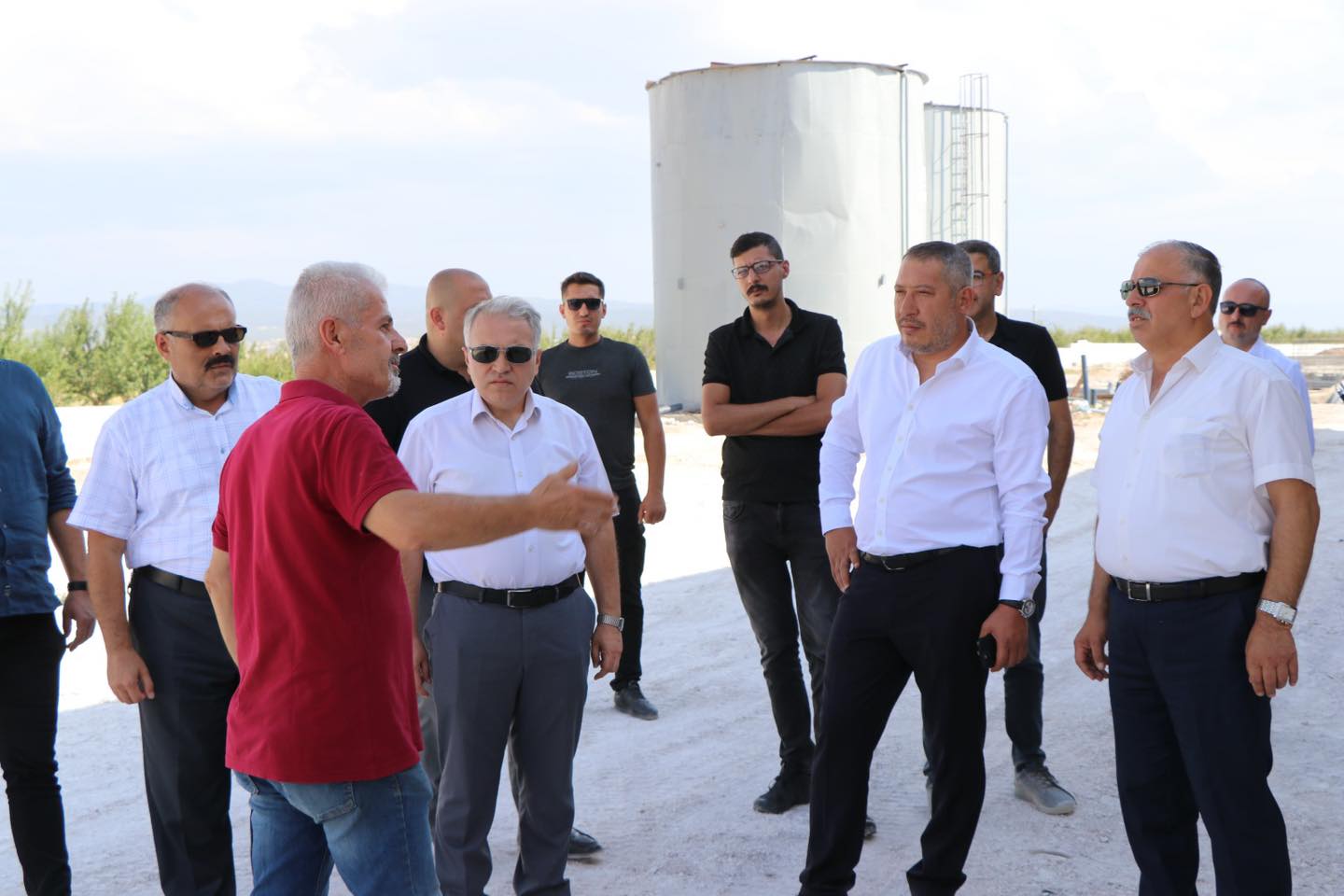 Dinar Belediye Başkanı Veysel Topçu, OSB Ziyaretlerinde Bulundu