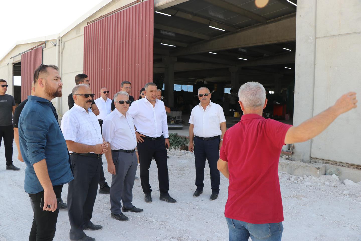 Dinar Belediye Başkanı Veysel Topçu, OSB Ziyaretlerinde Bulundu