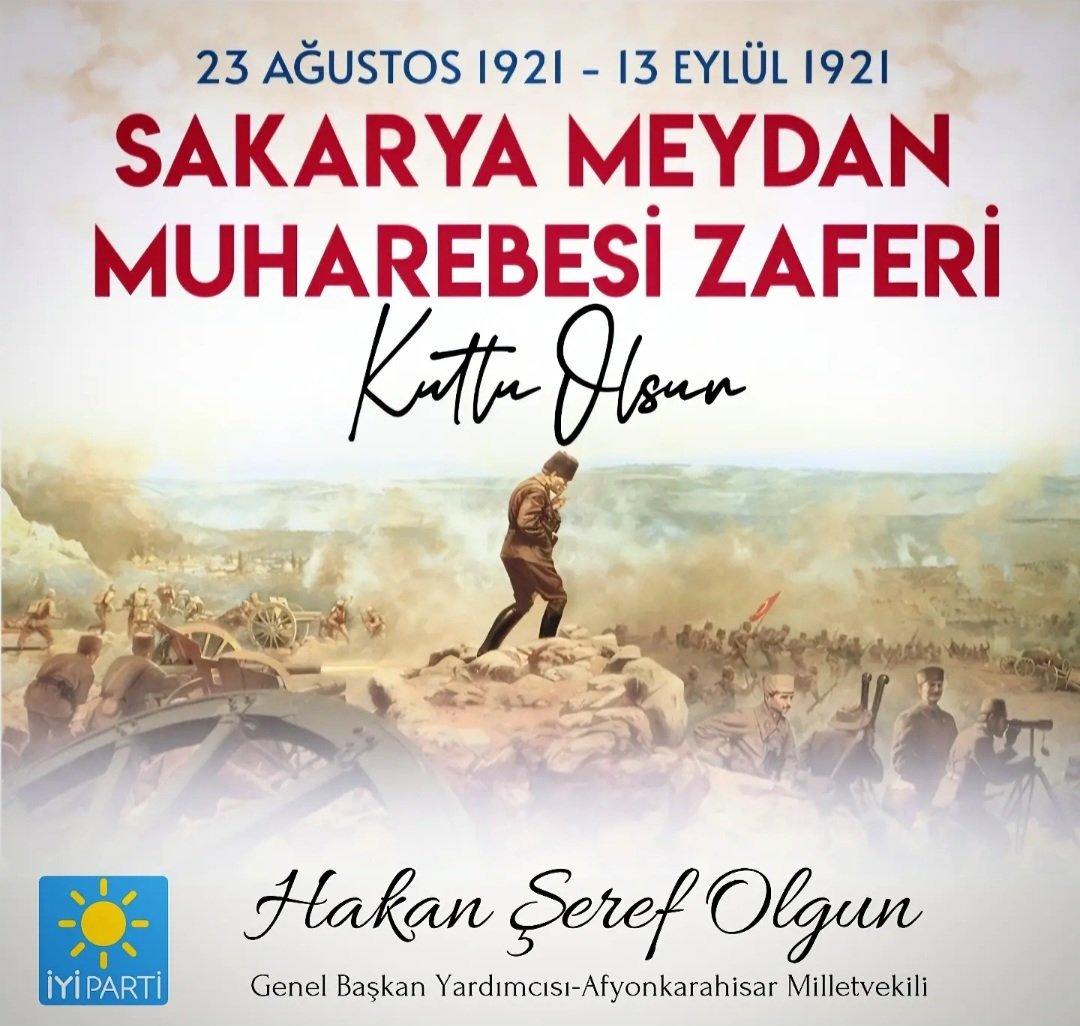 OLGUN, SAKARYA MEYDAN MUHAREBESİ'NİN 103. YIL DÖNÜMÜNÜ KUTLADI