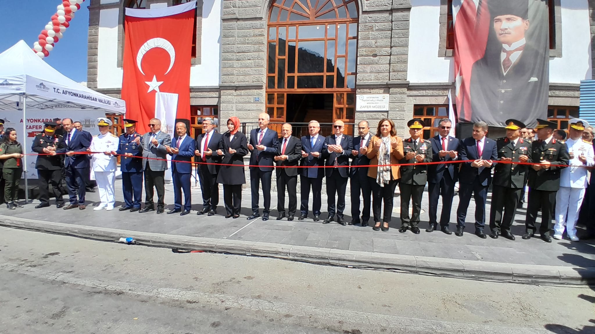 Afyonkarahisar Zafer Müzesi TBMM Başkanı Numan Kurtulmuş'un Katılımıyla Açıldı!