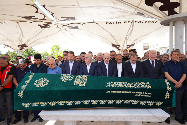 TMF Başkanı Bekir Yunus Uçar Son Yolculuğuna Uğurlandı