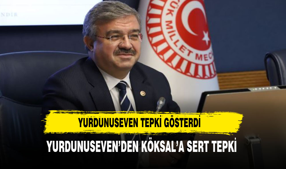 YURDUNUSEVEN'DEN KÖKSAL'A SANDALYE TEPKİSİ
