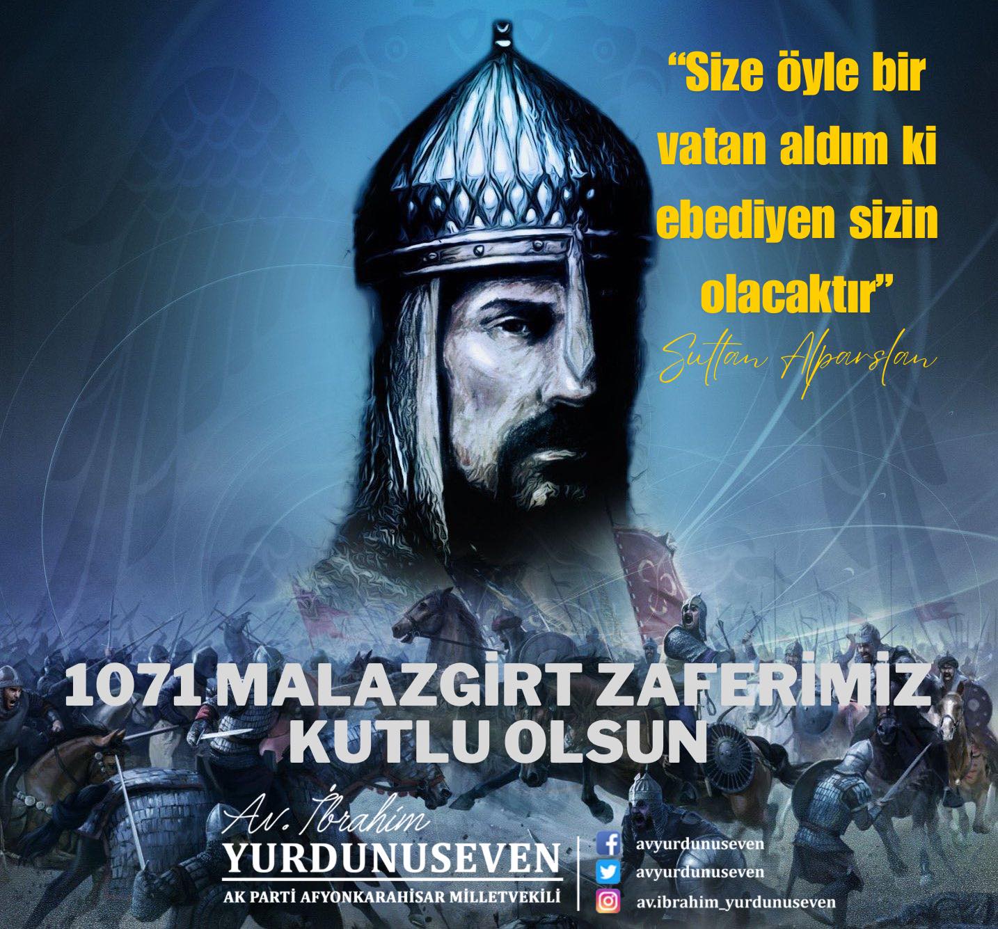 YURDUNUSEVEN'DEN MALAZGİRT VE KOCATEPE VURGUSU